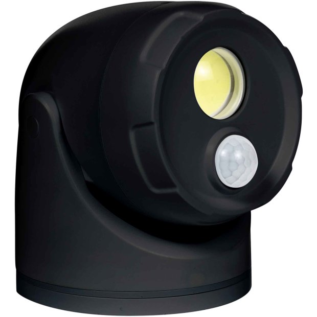 Northpoint LED Batterie Spot Strahler mit Bewegungsmelder schwarz COB LED