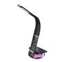 B-Ware LED Schreibtischlampe Tischlampe Wireless Charger Leder Optik mit drahtloser QI-Ladestation