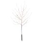 B-Ware LED Sträucher Birkenoptik Weihnachtsdeko Outdoor | 3X 32 warmweiße LEDs | 85cm hoch