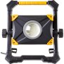 B-Ware LED Baustrahler Arbeitsstrahler 100W 9000 Lumen mit USB-Ausgang stufenlos dimmbar rückseitige