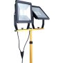 B-Ware LED Baustrahler 2 x 100W 1,6m Stativ 2x 8000 Lumen 6500K