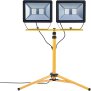 B-Ware LED Baustrahler 2 x 100W 1,6m Stativ 2x 8000 Lumen 6500K