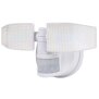 B-Ware LED Strahler 2 Fluter-Köpfe Bewegungsmelder Schwenkbar 400 Lumen Weiß