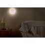 LED Design Wandleuchte Backlight Weiß Ø15cm Deckenlampe indirektes Licht Ambientelicht - Weiß S