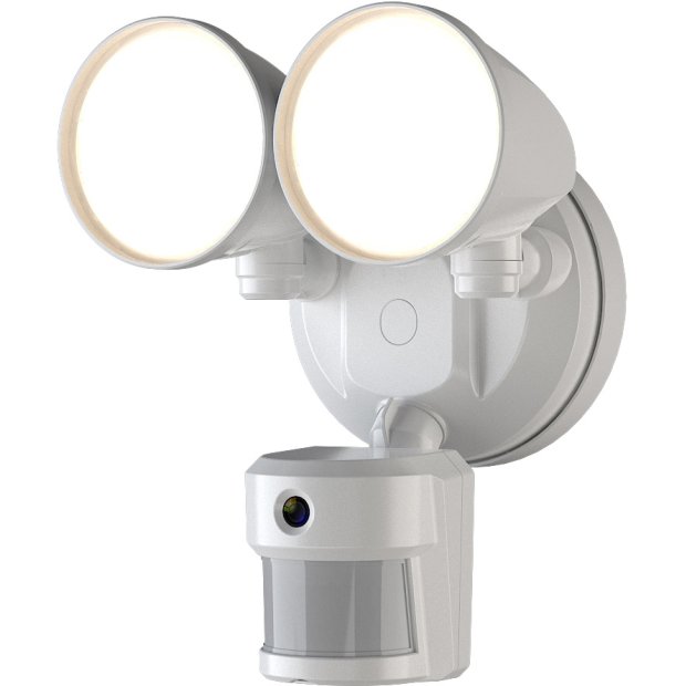 B-Ware LED Strahler mit Bewegungsmelder 24W und integrierter SD-Karte und Kamera
