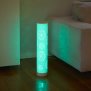 LED Lichtsäule Stehlampe 64cm Creme RGBW Warmweiß Dimmbar Farbwechsel