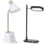 LED Schreibtischlampe mit Wireless Charging, dimmbar & einstellbarer Farbtemperatur