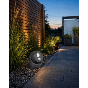 LED Batterie Spot Strahler Flutlicht mit Bewegungsmelder...