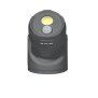 LED Batterie Spot Strahler Flutlicht mit Bewegungsmelder und Erdspieß 5000K neutralweiß 450 - Grau