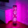 LED Lichtsäule Stehlampe 64cm Grau Anthrazit RGBW Warmweiß Dimmbar Farbwechsel