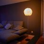LED Feder Stehleuchte Stehlampe Nickel Matt-Optik - Stehlampe Nickel Matt 150cm ohne Leuchtmittel