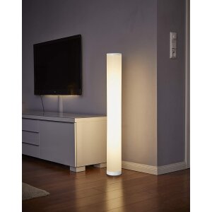 LED DIY Lichtsäule glatt Stehlampe Standleuchte Stehleuchte ca. 103 cm hoch dimmbar Farbwechsel mit