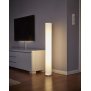 Northpoint LED DIY Lichtsäule glatt Stehlampe Standleuchte Stehleuchte ca. 103 cm hoch dimmbar Farbwechsel mit Fernbedienung zum Aufbauen