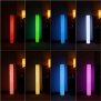 Northpoint LED DIY Lichtsäule Sternenmuster Stehlampe Standleuchte Stehleuchte ca. 103cm hoch dimmbar Farbwechsel mit Fernbedienung zum Aufbauen