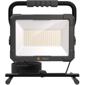 B-Ware LED Blackline Baustrahler mit Standfuß...