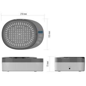 Professionelles Ultraschallreinigungsgerät 46000Hz...