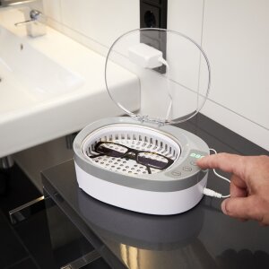 Professionelles Ultraschallreinigungsgerät 46000Hz 600ml Wassertank Reinigung von Schmuck