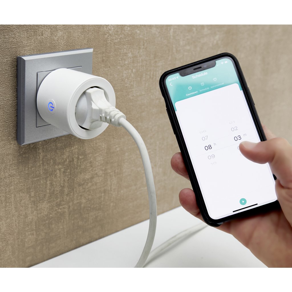 Northpoint Smarte WLAN WIFI Steckdose Plug mit Energieverbrauchsmesssung  Alexa Sprachsteuerung kompatibel Stromverbrauchsmessung integrierte