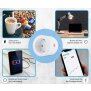 Smarte WLAN WIFI Steckdose Plug mit Energieverbrauchsmesssung Alexa Sprachsteuerung kompatibel