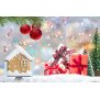 Northpoint Weihnachtsmelodie-Box Wintermelodien Weihnachtssounds Box Bewegungsmelder Licht Aufladbar mit Wandhalterung Lebkuchenhaus
