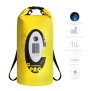 B-Ware Northpoint Drybag mit Bluetooth Lautsprecher und Beleuchtung Notlicht Wasserdichter Rucksack Outdoor