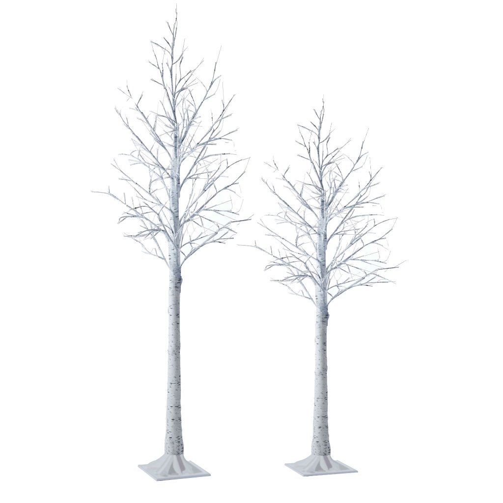 Northpoint LED Lichtbaum Weihnachtsdeko In- & Outdoor | elastische Zweige |  Timerfunktion