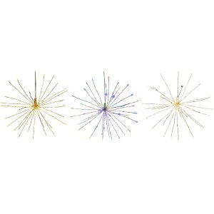 LED Eiskristallleuchte 90 LEDs Ø50cm für...