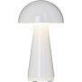 LED Design Tischleuchte Mushroom Light dimmbar 300 Lumen für Innen und Außen 28 cm hoch Weiß
