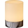 B-Ware Aufladbare Tischlampe Marmor warmweiß