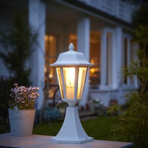 LED Gartenlaterne Außenlampe mit E27-Sockel