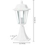 LED Gartenlaterne Außenlampe mit E27-Sockel