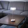 LED Design Akku Tischlampe dimmbar für Innen und Außen mit 2200 mAh Akku Zylinderform