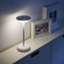 Moderne dimmbare LED Tischlampe 30cm, 1800mAh Akku, warmweiß, USB-C, 5-7h Leuchtdauer, 180 Lumen