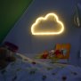 LED Nachtlicht für das Kinderzimmer in 3 schönen Motiven 3xAA-Batterien oder über USB Wolke