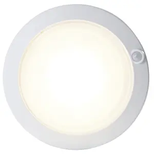 LED Deckenleuchte Wandleuchte Aufladbar mit Bewegungsmelder / Dämmerungssensor USB 30s Timer