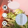 LED Pflanzenleuchte Gewächslampe mit Klipphalterung für Töpfe Timerfunktion Helligkeitseinstellung