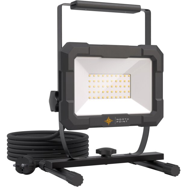B-Ware LED Blackline Baustrahler mit Standfuß