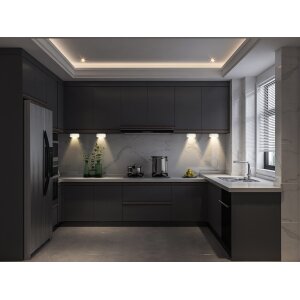 B-Ware LED Batterie Beleuchtungsspots Schkrankleuchten 3er Set mit Bewegungsmelder für den