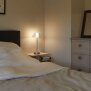 B-Ware LED Design Akku Tischlampe dimmbar für Innen und Außen mit 2200 mAh Akku Kegelform
