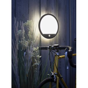 B-Ware LED Sensorleuchte Deckenleuchte Wandleuchte Unterbauleuchte 15W Ø28cm IP65 mit