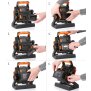 Multi Akku LED Baustrahler Arbeitsstrahler 4000 Lumen 5000 Kelvin IP65 dimmbar max. 35W kompatibel