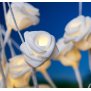 B-Ware LED Pflanze Dekozweige Rosenzweige Rosenblüten Lichterzweige Dekoration 54cm hoch Timerfunktion inkl. Batterien 20 warmweiße LED