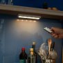 B-Ware Northpoint LED Batterie Beleuchtungsschiene 2er-Set mit Touch Knopf Warmweiß Kaltweiß Dimmbar mit Fernbedienung