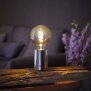 B-Ware LED Akku Tischlampe Edison Style Glühbirne mit Glühdraht bis zu 96 Stunden Laufzeit 2000mAh