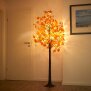 B-Ware LED Herbsttbaum Herbstdeko In- & Outdoor | 120 warmweiße LEDs | 180cm hoch | elastische