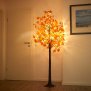 B-Ware Northpoint LED Herbsttbaum Herbstdeko In- & Outdoor | 120 warmweiße LEDs | 180cm hoch | elastische Zweige | Timerfunktion | IP44 Spritzwassergeschützt