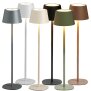 3in1 LED Tischlampe Flaschenleuchte max. 45cm hoch mit 3000mAh Akku 200lm warmweißes Licht (3000K)