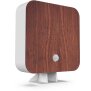 Naturgeräuschebox Vogel Gesang Vogelzwitscher Box Bewegungsmelder Vogelgeräusche - Kirschholz / Cube