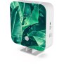 Naturgeräuschebox Vogel Gesang Vogelzwitscher Box Bewegungsmelder - Palmenblätter / Cube