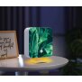Naturgeräuschebox Vogel Gesang Vogelzwitscher Box Bewegungsmelder - Palmenblätter / Cube